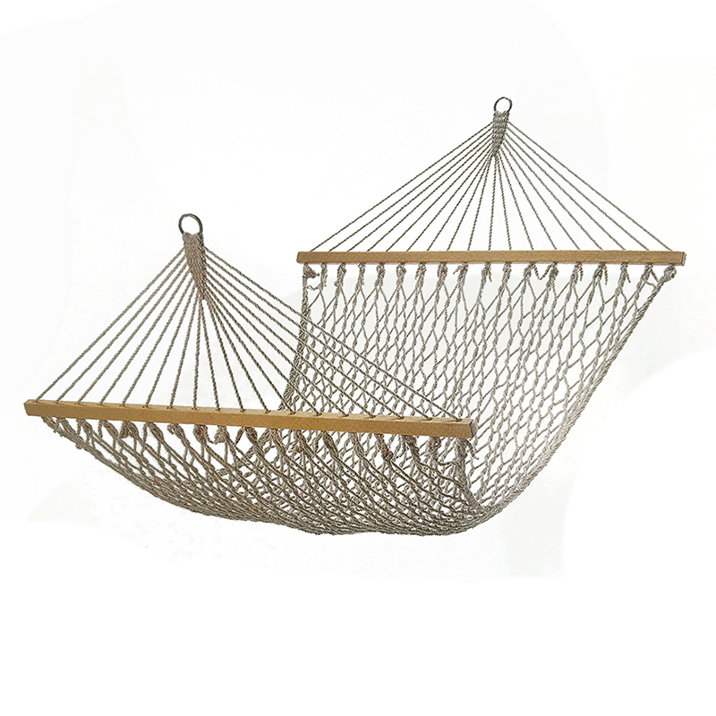 Hanging chair shown from the front