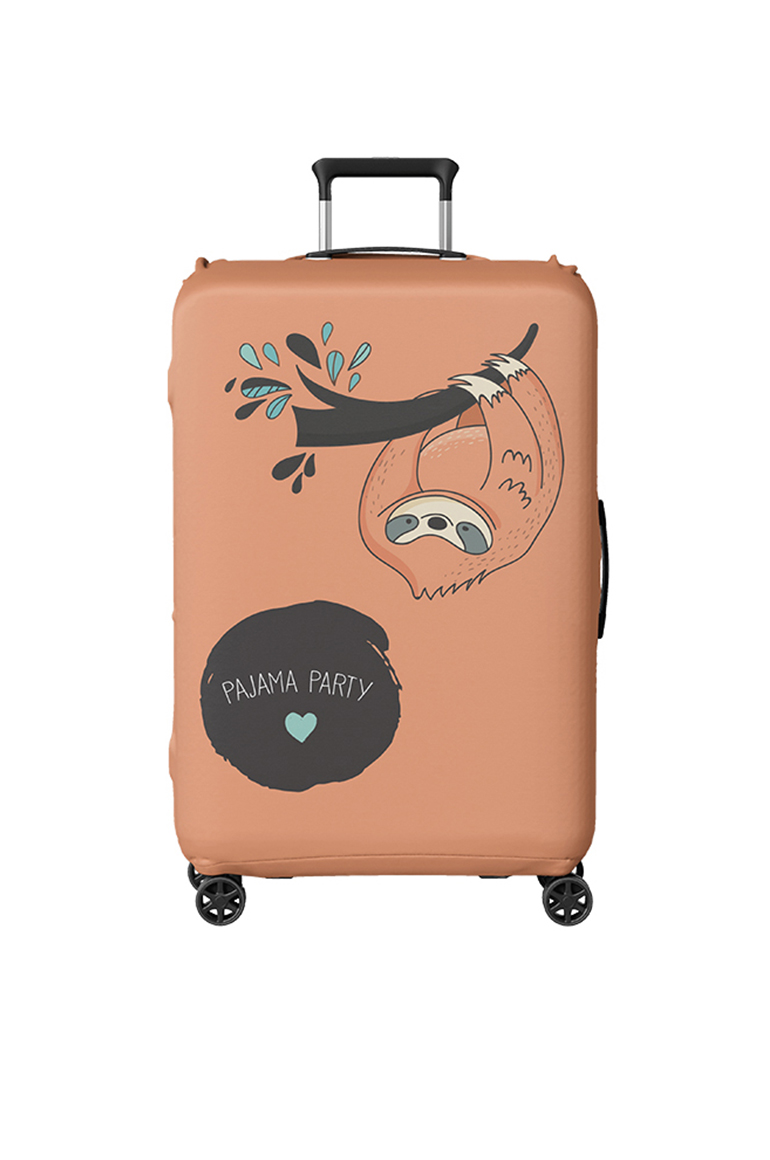 Printed travel luggage cover