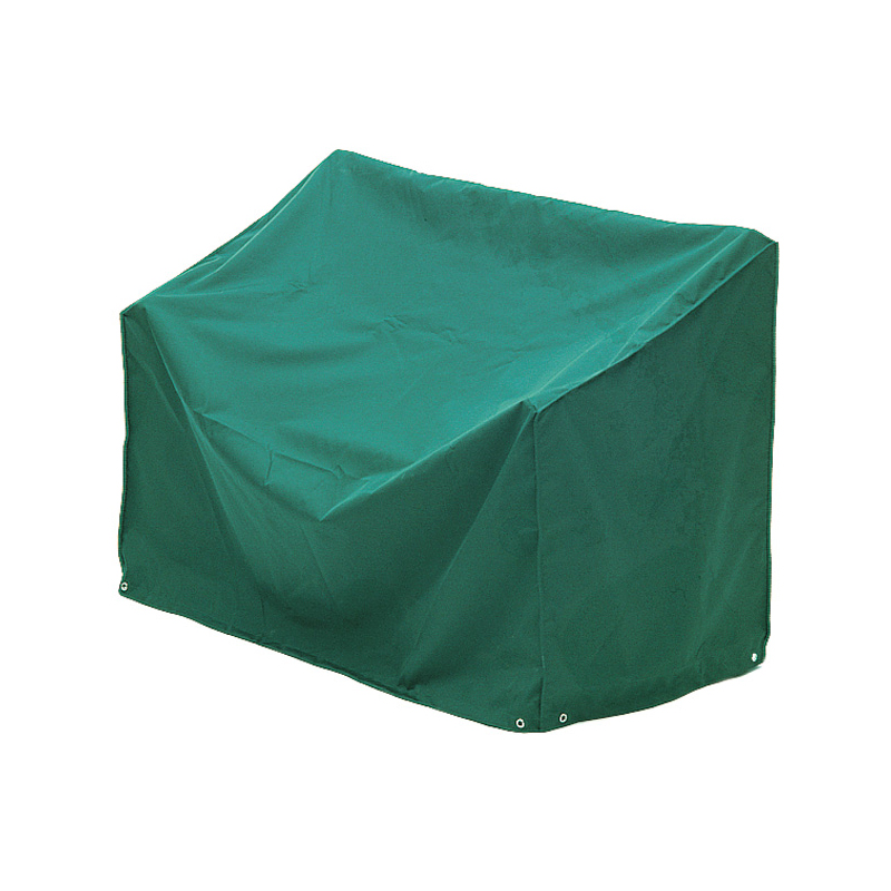 Cover fitted over an outdoor lounger