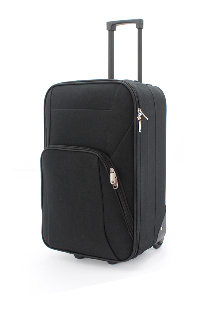 Textile trolley case, rear view