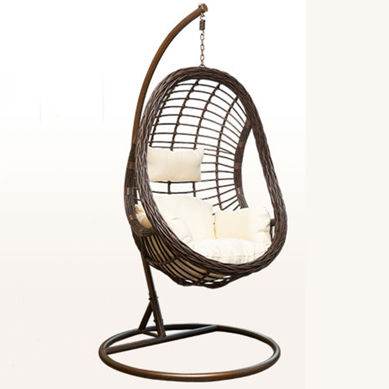 Hanging chair weave detail