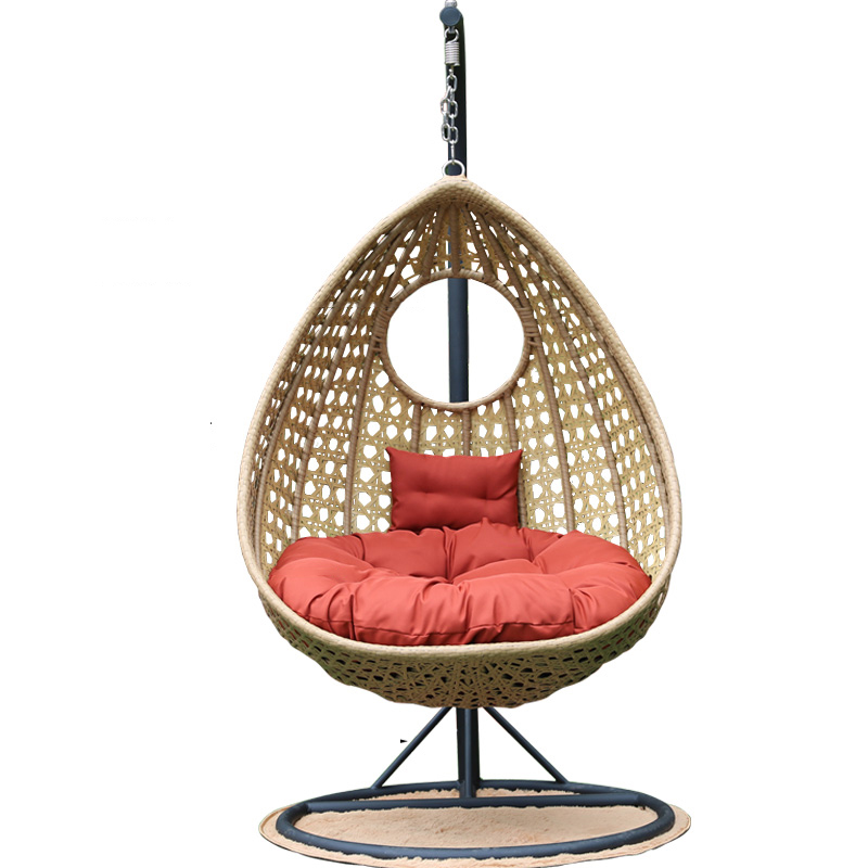 Egg chair frame assembly