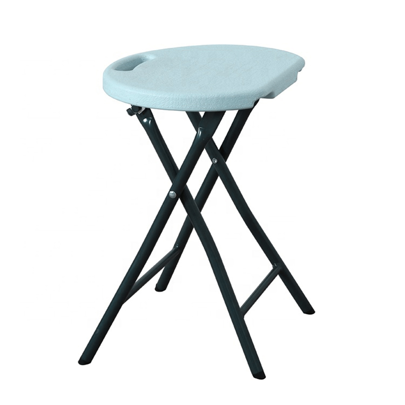 HDPE folding table, top view
