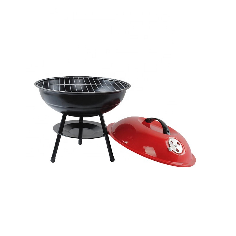 Compact barbecue grill