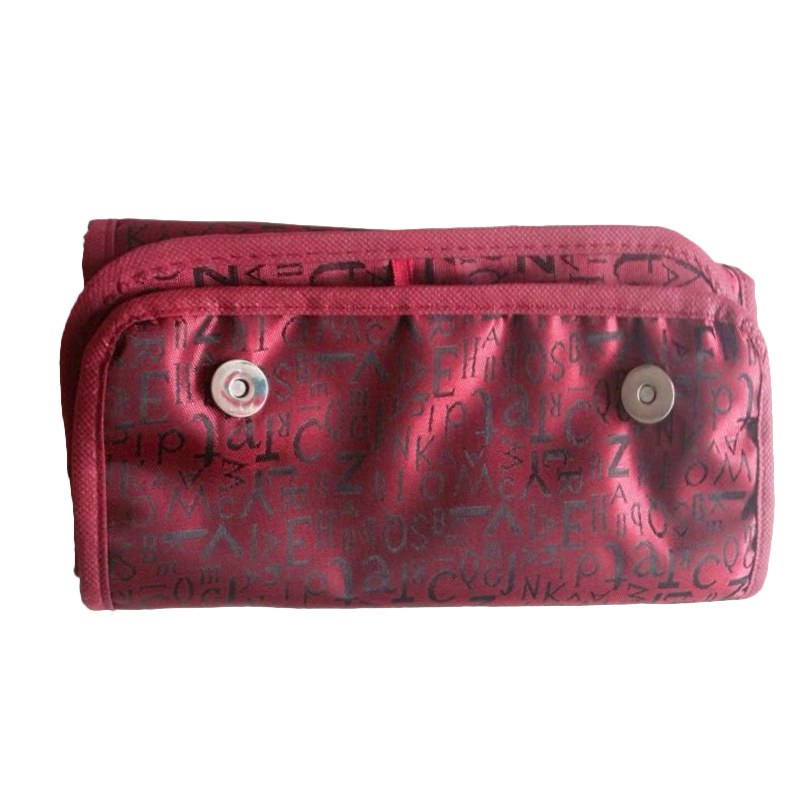 Make-up bag in a printed fabric