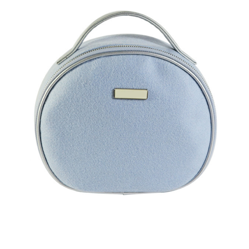Make-up pouch detail showing lining