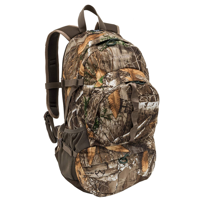Hunting vest in a second camouflage pattern