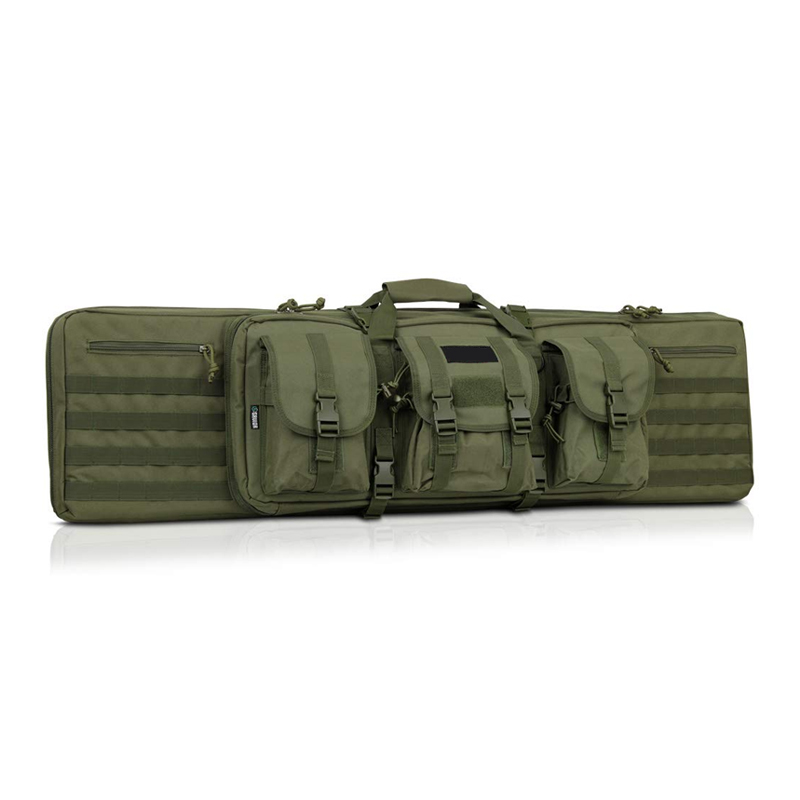 Hunting pack side pocket detail